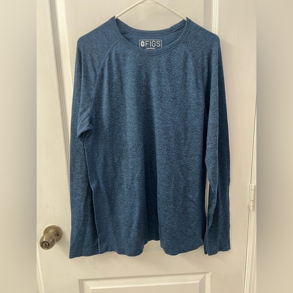 Figs Men's Seamless Navy Underscrub (Size L) - Picture 3 of 6